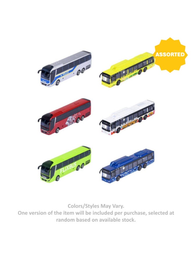 Majorette Metal City MAN Die-cast Bus (1:64, Assorted) - Image 2